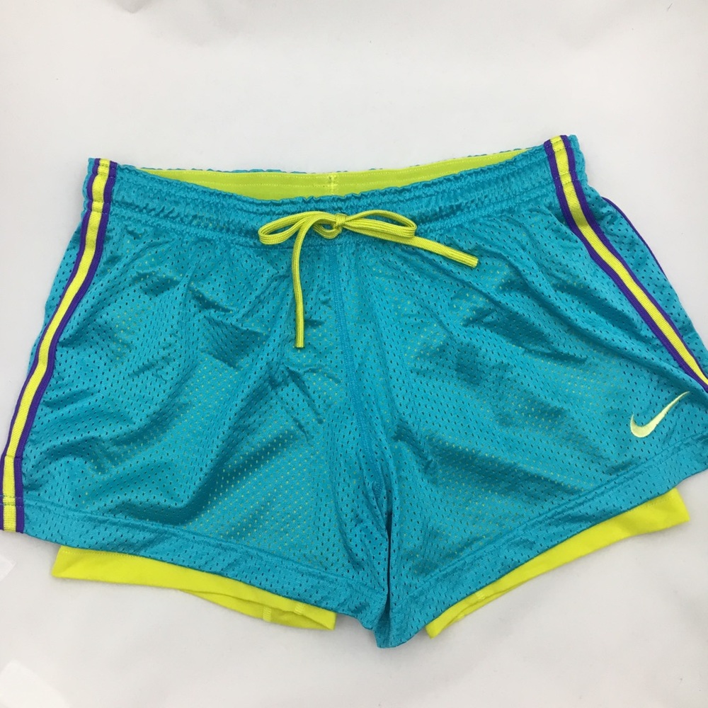 Nike Dri Fit Shorts with Compression Shorts Medium